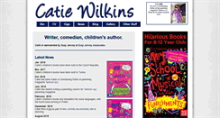 Desktop Screenshot of catiewilkins.com